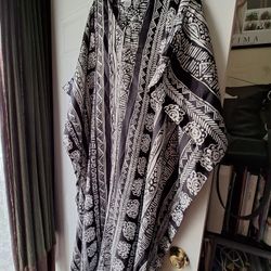  Winlar vintage black and white abstract tribal 