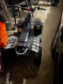 Razor electric 4 wheeler and dirt bike