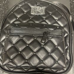 Mini Studded Backpack- Vegan Leather