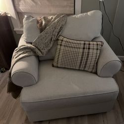 White Armchair