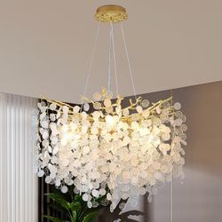 23.6 Inch Modern Crystal Tree Branch Chandelier (Brand New)