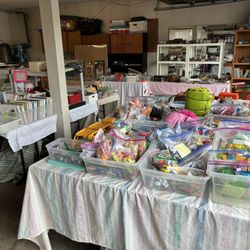 Huge Multi-Family Sale Plus 2 Neigbors’ Sales Open today (6/27) until 6pm and tomorrow 8 to 6.  