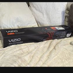 New Vizio All In One Soundbar Dual Subwoofers