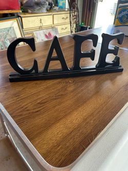 Cafe sign