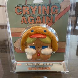 Pop Mart Crying Again Earphone Case