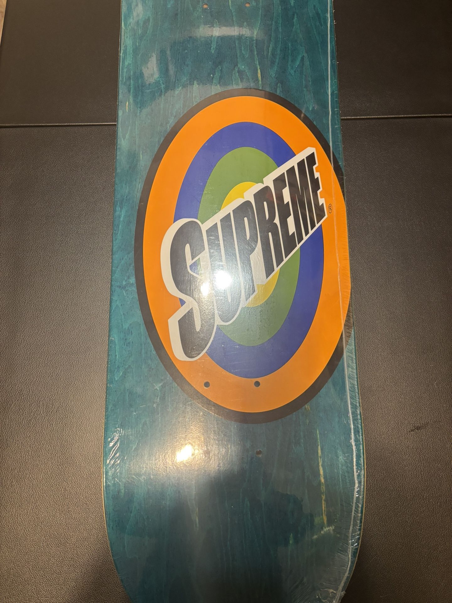 Supreme Logo Spin Skate deck