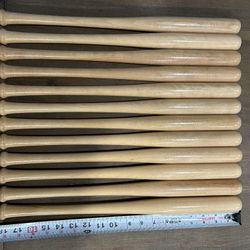 Baseball Mini Wooden Bats 18” Inches  