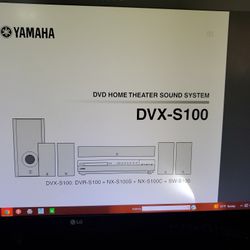 Yamaha DVD Home Theater Sound System 