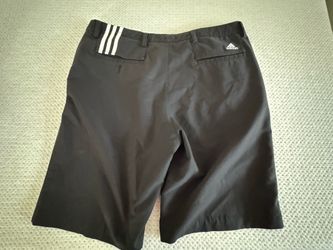 Mens Adidas ClimaCool black shorts size 34 Quick dry, moisture, wicking with pockets