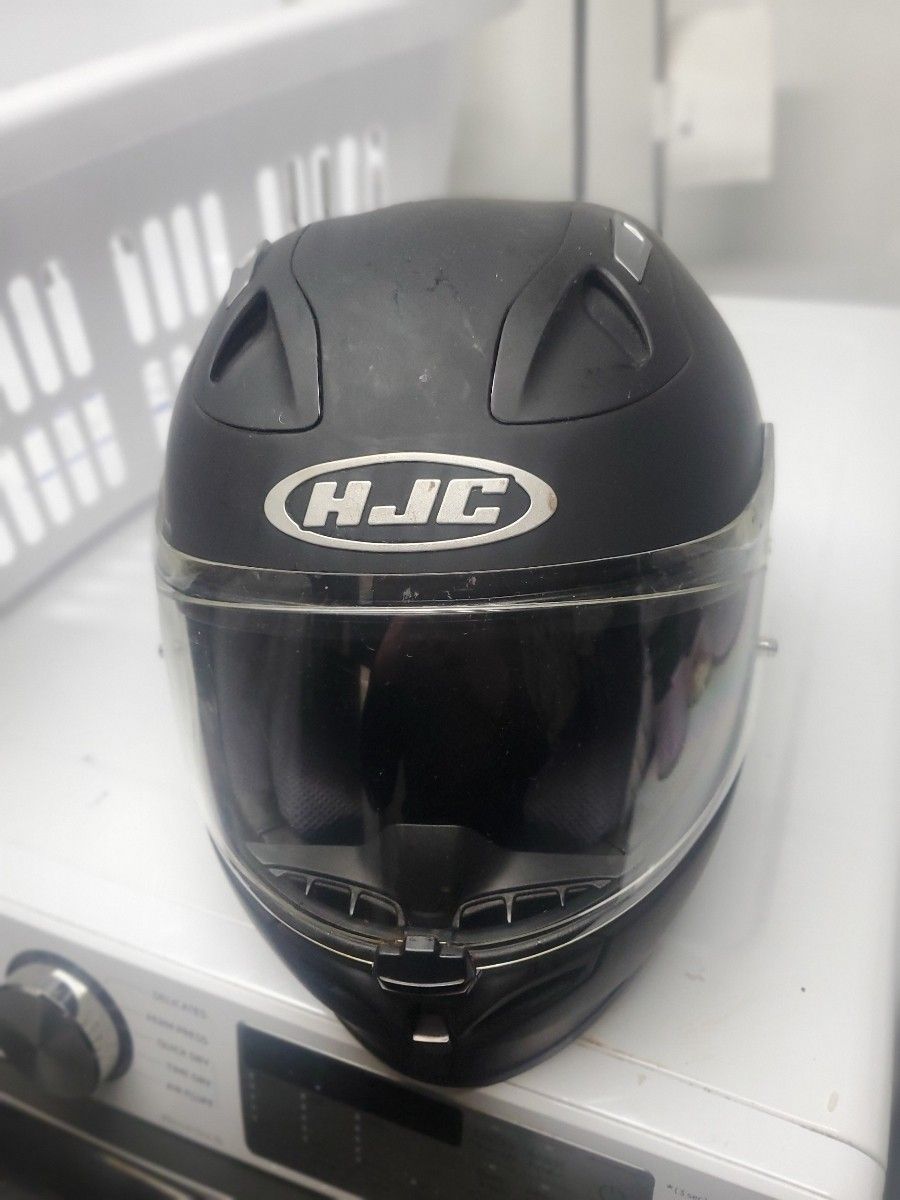 HJC Unisex Adult CS-R3 Matte Black Full Face Helmet 0(contact info removed)-07