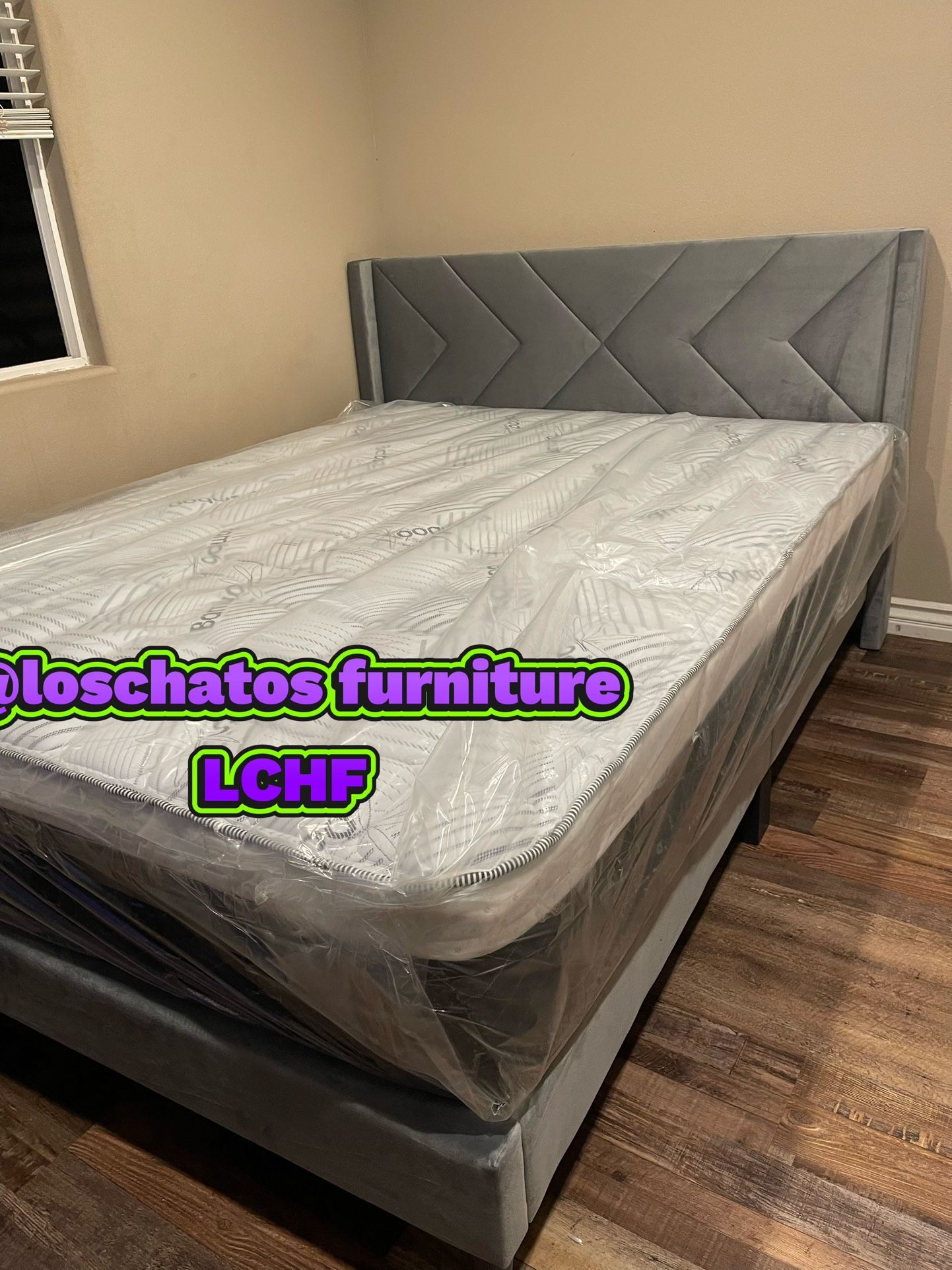 Queen Size Bed And Mattress