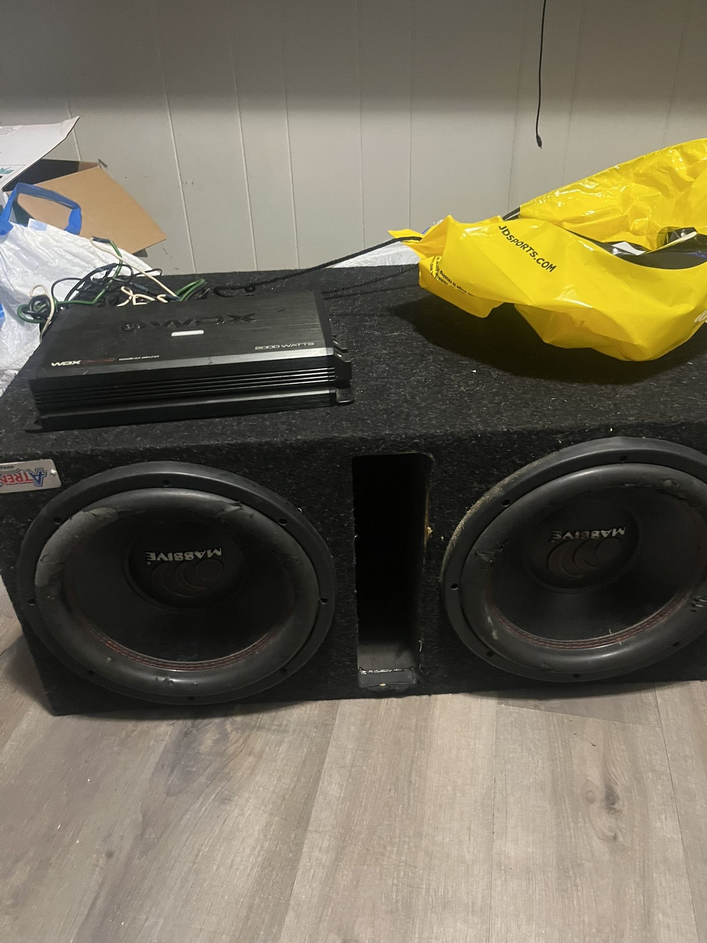 Car Speakers & Amplifier