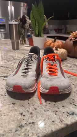 Altra Running Shoes Gray Orange