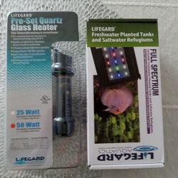 Aquarium Light & Heater