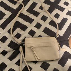 White Shoulder Purse 