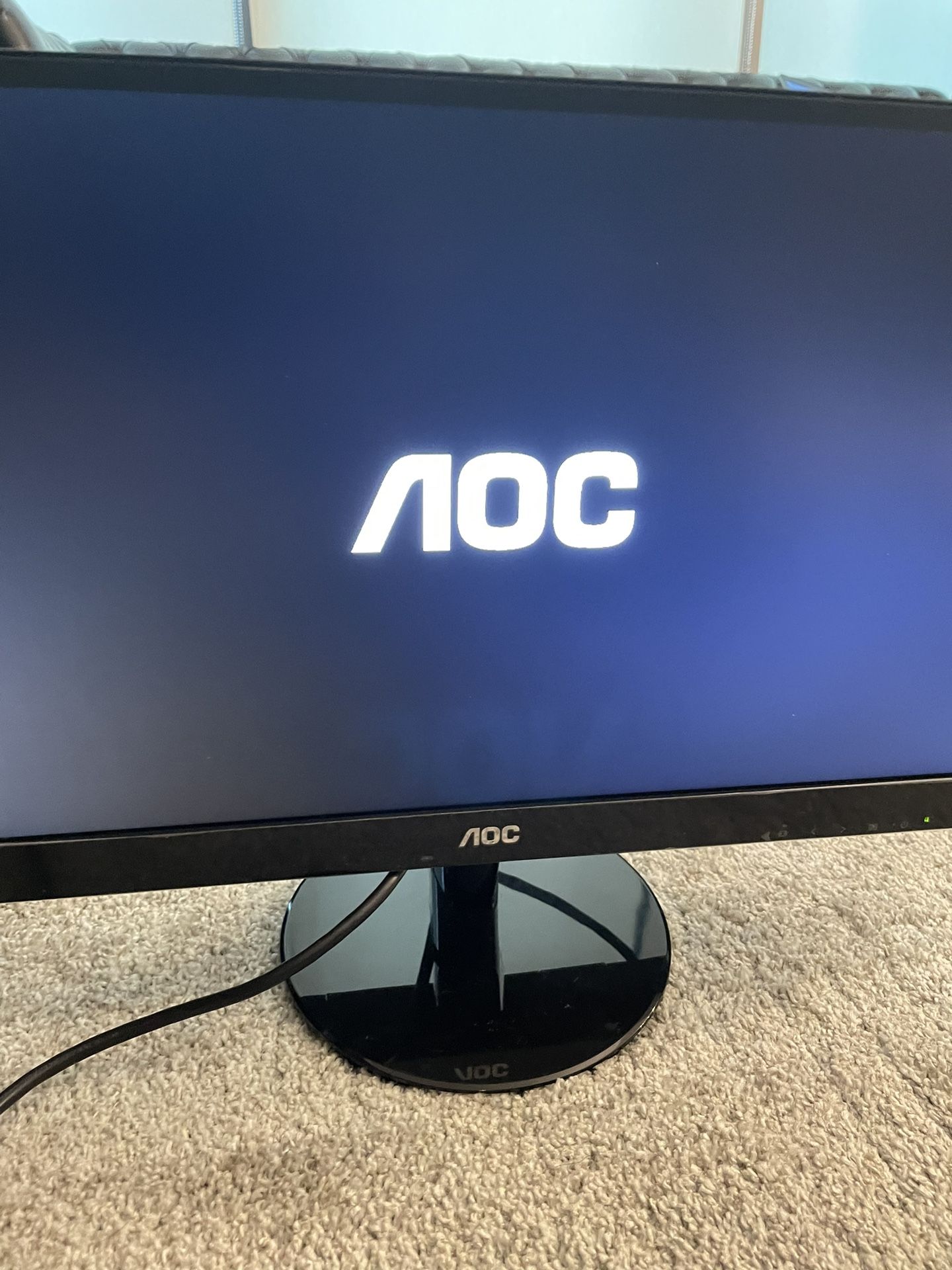 Two AOC Monitors