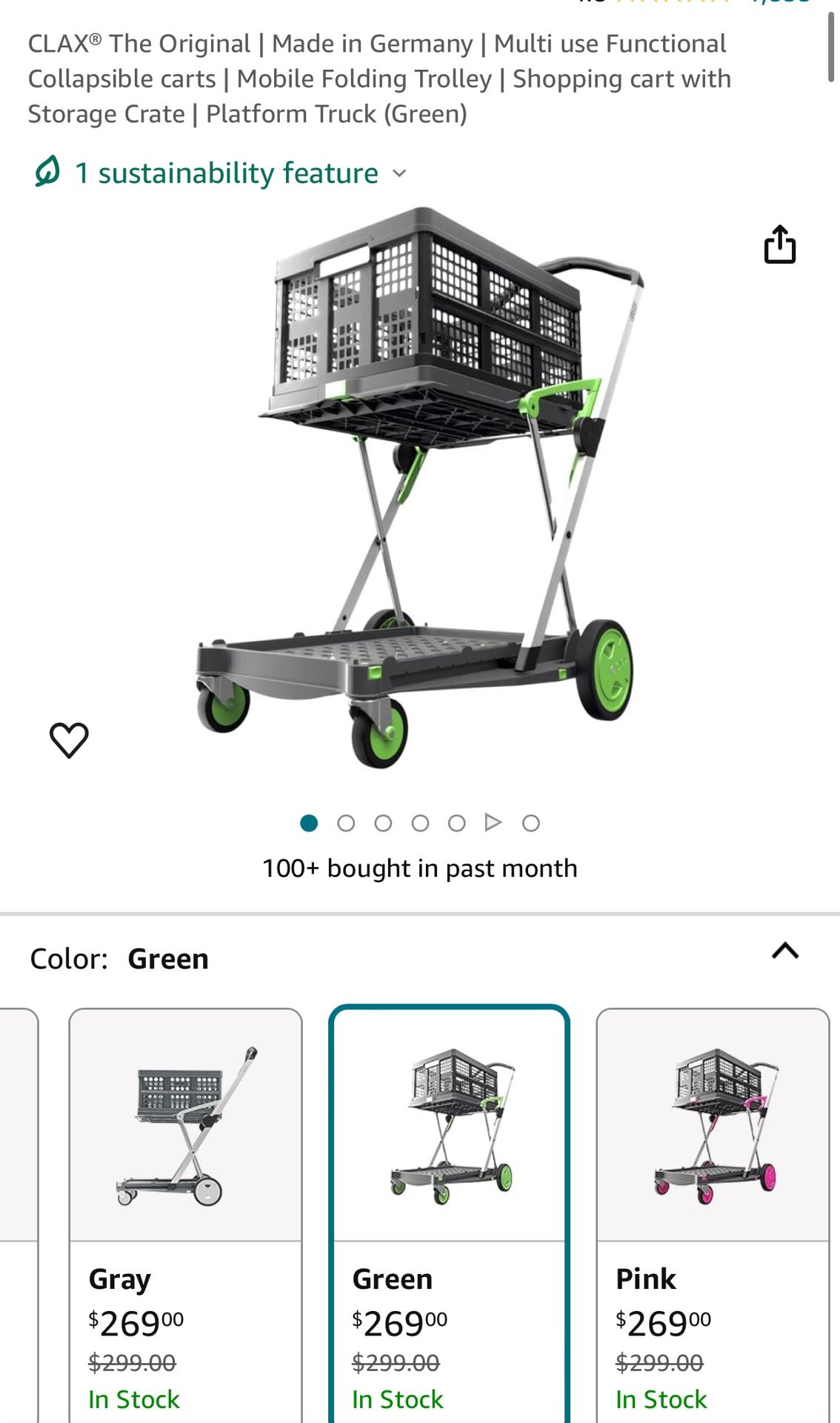 Clax Original Folding Trolley Germany