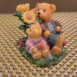 Papa Bear And Small Girl Bear