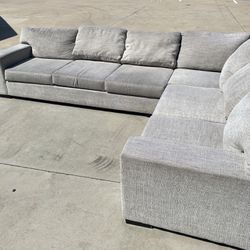 Living Spaces Sectional Couch 