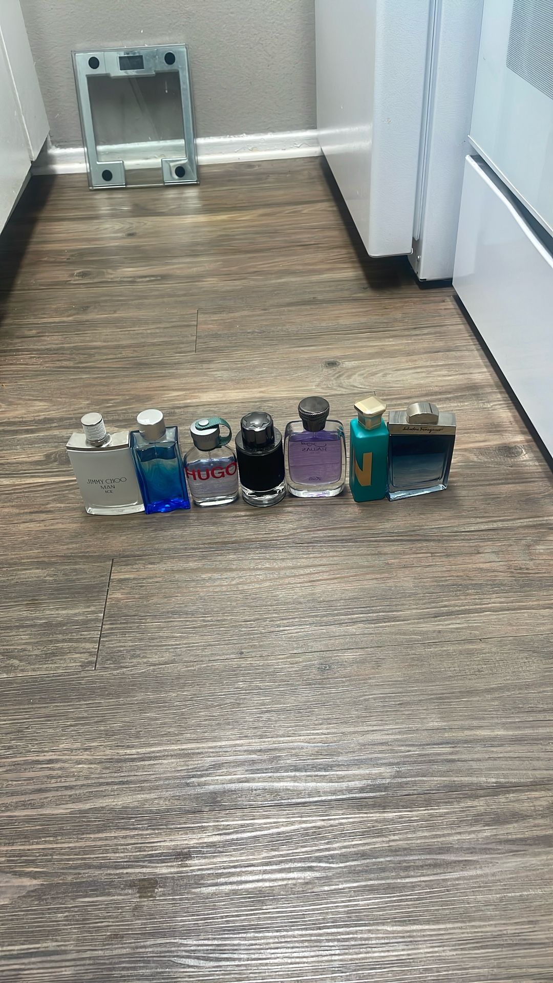 Colognes for sale.