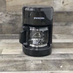 Proctor Silex Coffee Maker, Works with Smart Plugs That are Compatible with Alexa, Auto Pause and Serve, 10-Cup, Black