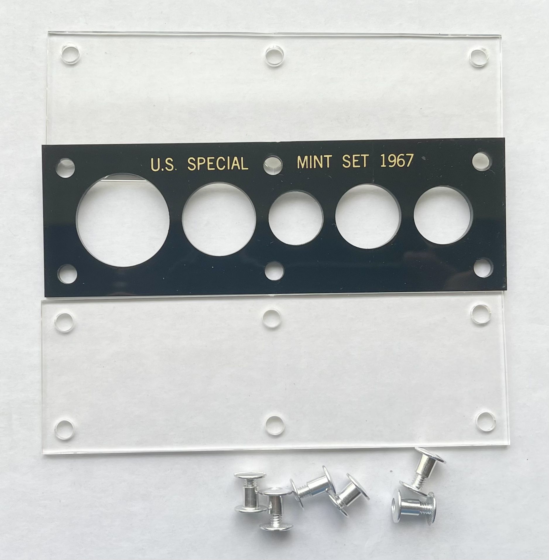 Capital Coin Holder - 1967 US Special Mint Set,  Like New.