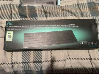 New Wireless Keyboard with Touch Pad