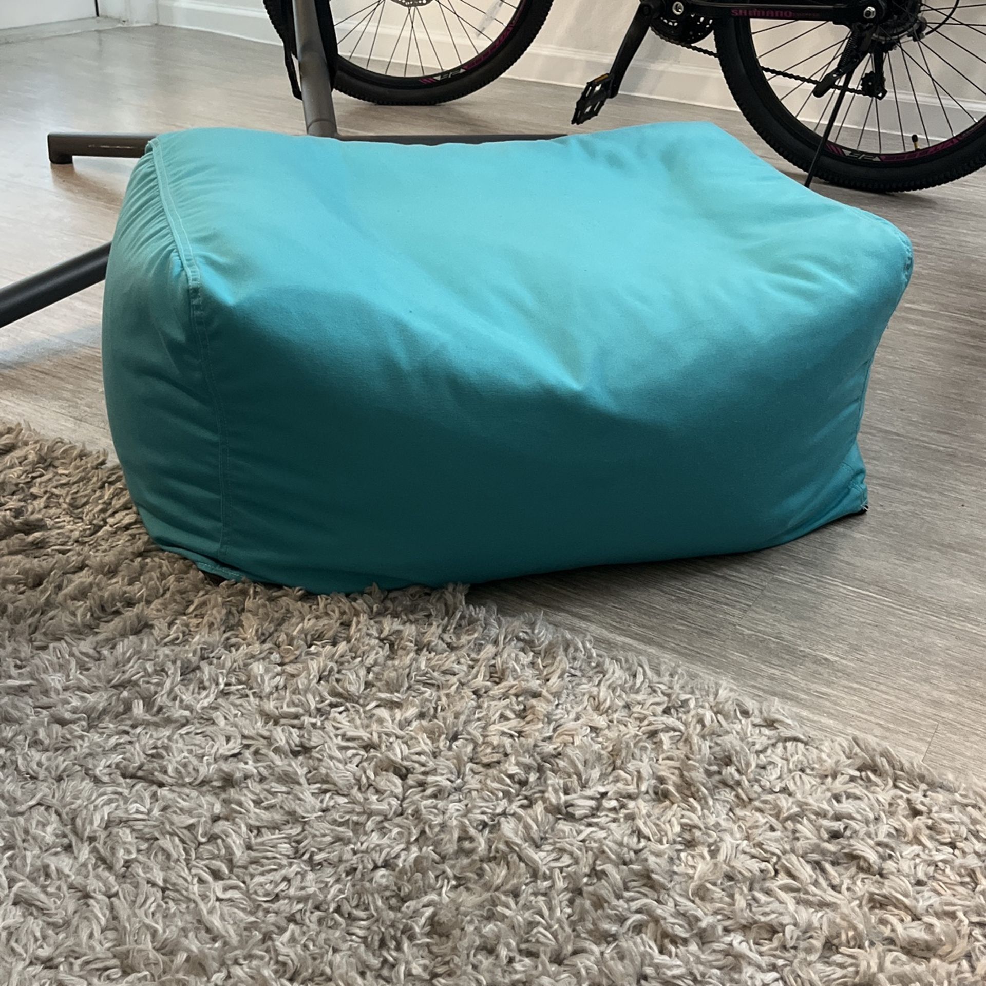 Leon Outdoor Patio Bean Bag Ottoman