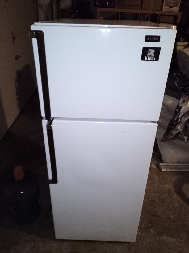 Sanyo White 10.0 Cu Ft Fridge/Freezer