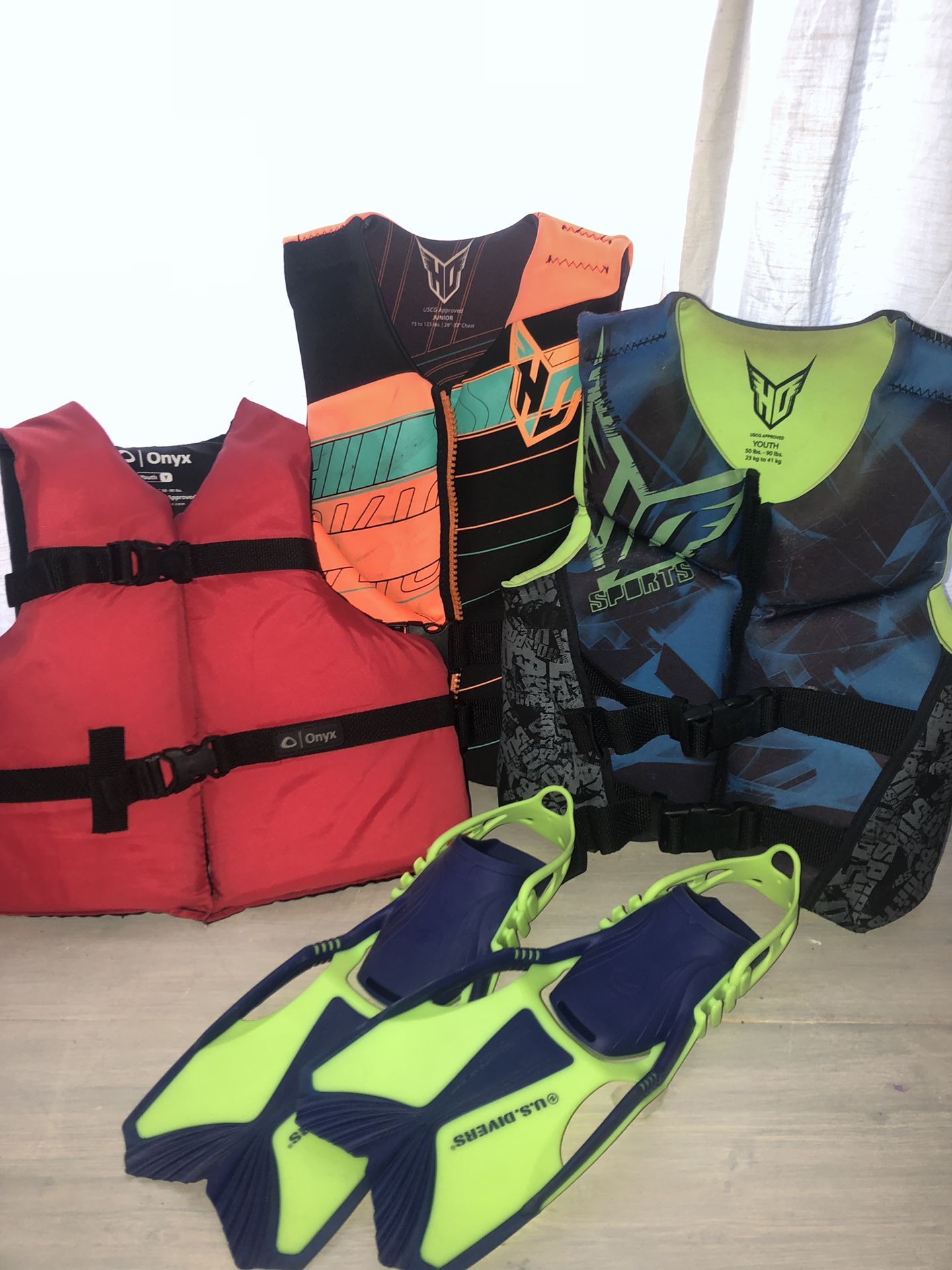 LIFE JACKETS