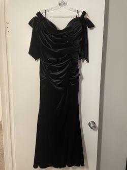 Black Velvet Dress