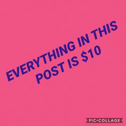 Everything in this post is $10