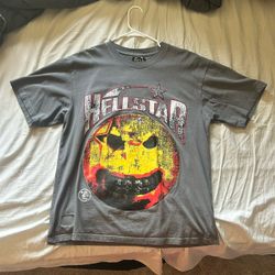Grey Hellstar Shirt Size Medium