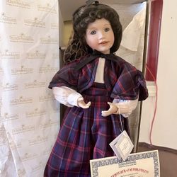 Jo From Little Women Porcelain Doll