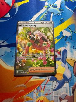 Pokémon AZ's Tranquility Trainer Card 120/086