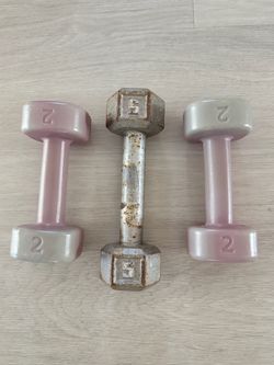 2 pound and 5 pound Dumbbells