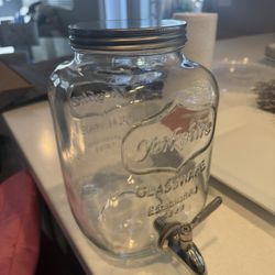 1 Gallon Glass Pitcher