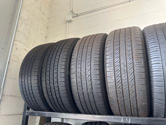 SET OF TIRE 235 50 20 BRIDGESTONE 85% LIFE