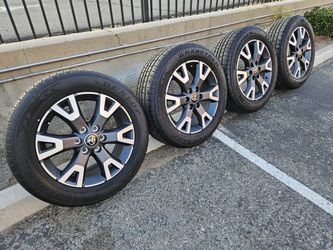 20" TOYOTA 4RUNNER TRD WHEELS & TIRES 