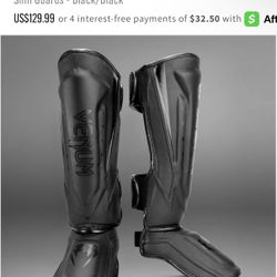Shin Guards - Venum Elite Evo - LARGE (L)
