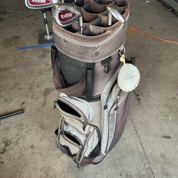 Golf Club Set -Irons With Bag 