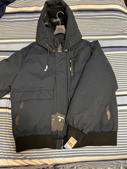 Mackage Men's Hooded Bomber Jacket 3XL