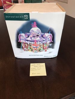 Department 56: North Pole Board Games