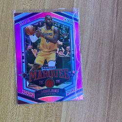 LeBron James PANINI Basketball Card