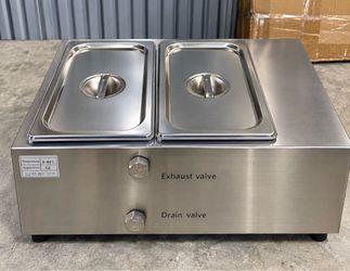 Commercial Chocolate Melting Machine – 2 Tank Stainless Steel
