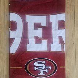49ERS BEACH TOWEL