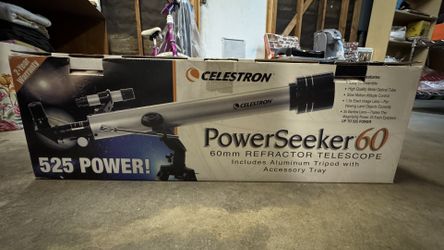 Celestron PowerSeeker 60 refractor telescope