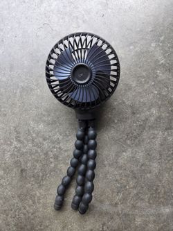 Mini Handheld Personal Portable Fan, Baby Stroller Fan, Car Seat Fan, USB or Battery Powered