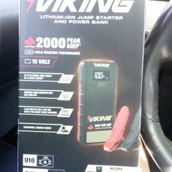 Viking Jump Starter 2000 Peak Amps