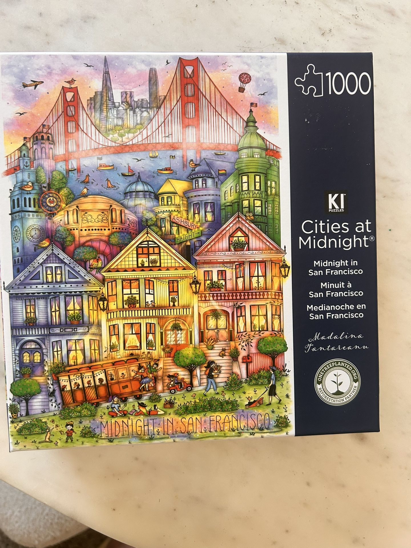KI Puzzles - Cities At Midnight - 1000 Piece Puzzle